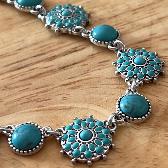 LUCKY BRAND SEMI PRECIOUS ACCENT NECKLACE NWT - Picture 1 of 8